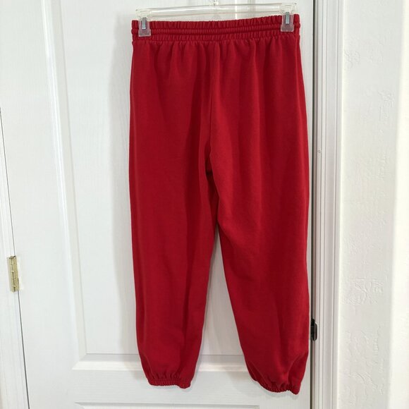 Old Navy Extra High Waisted So Comfy Jogger Sweatpants Red Size Medium Petite - Picture 5 of 7